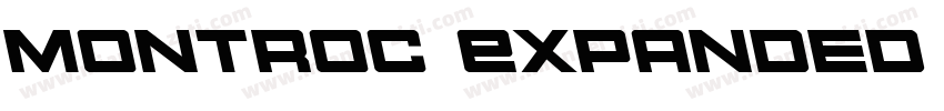 Montroc Expanded Ita字体转换